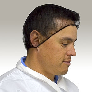 Koronet Latex Free Hairnet Dark Brown 21"