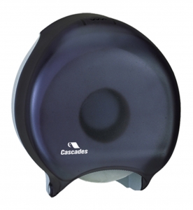 Universal Bath Tissue Dispenser Black, Single 9" Jumbo Roll