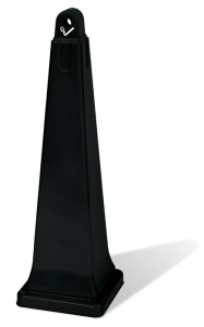 GroundsKeeper Smoking Receptacle Black