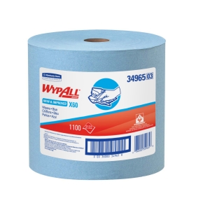 WYPALL X60 Wipers Blue 12.5" x 13.4" 1100 Sheet
