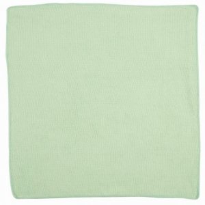 Microfiber Light Duty Cloth Green, 16" X 16"