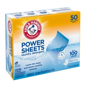 Laundry Detergent Sheets Fresh Linen, Arm & Hammer