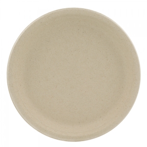 10.25" Heavy Weight Plate Natural, Molded Fiber, PFAS Free
