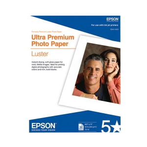 Epson Ultra Premium Photo Paper Luster (8.5" x 11") (50 Sheets/Pkg)