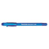 FlexGrip Ultra Recycled Ballpoint Pen, Stick, Fine 0.8 mm, Blue Ink, Blue Barrel, Dozen