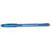 FlexGrip Ultra Recycled Ballpoint Pen, Stick, Medium 1 mm, Blue Ink, Blue Barrel, Dozen