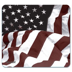 Naturesmart Mouse Pad, 8.5 x 8, American Flag Design