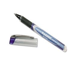 7520015877787, SKILCRAFT Liquid Magnus Hybrid Gel Pen, Stick, Fine 0.7 mm, Blue Ink, Blue/Gray Barrel, 4/Pack