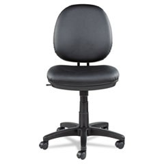 Alera Interval Series Swivel/Tilt Task Chair, Bonded Leather Seat/Back, Up to 275 lb, 18.11