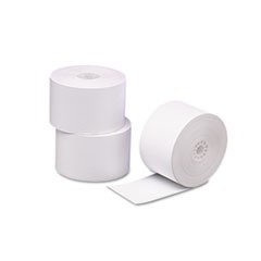 Direct Thermal Printing Paper Rolls, 0.69" Core, 2.31" x 356 ft, White, 24/Carton