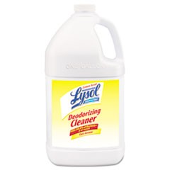 LYSOL LEMON SCENTED DISINFECTANT/DEODORIZER 4/1