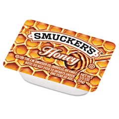 Smucker's Honey, Single Serving Packs, .5oz, 200/Carton