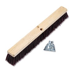 24 IN. STIFF PUSH BROOM