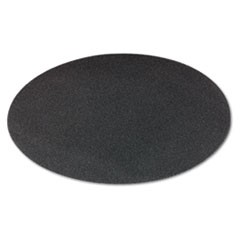 Sanding Screens, 17" Diameter, 60 Grit, Black, 10/Carton