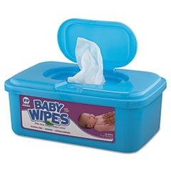 BABY WIPES 80CT, 12/CS