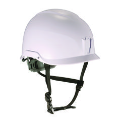 Skullerz 8976 Class E Safety Helmet, 6-Point Rachet Suspension, Lime