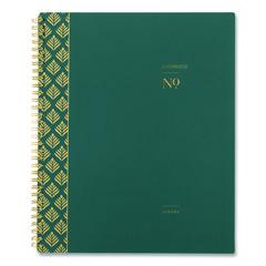 WorkStyle Poly Monthly Planner, 11 x 8.5, Teal Cover, 12 Month (Jan-Dec): 2026