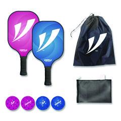 Pickleball Set, Pink/Blue, 15.75" x 7.75" x 2.9"