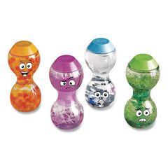 Express Your Feelings Sensory Bottles, Ages 18 Months and Up, Assorted Colors, 4 Bottles