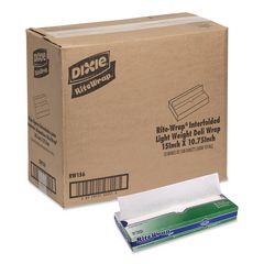 Dry Wax Light Weight Deli Paper, 15.12 x 10.75, 500/Pack, 12 Packs/Carton