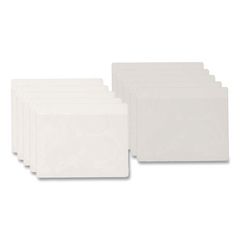 HOLD IT Poly Business Card Pocket, Top Load, 3.75 x 2.38, Clear, 10/Pack