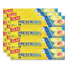 Press'n Seal Food Plastic Wrap, 11.8" x 23.7 yd, 12/Carton