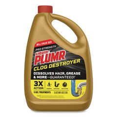Pro-Strength Full Clog Destroyer Plus PipeGuard, Gel, 80 oz