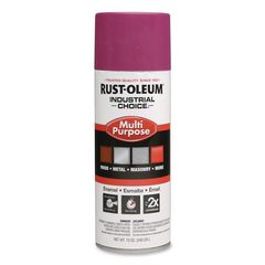 Industrial Choice 1600 System Multi-Purpose Enamel Spray Paint, Gloss Purple, 12 oz Aerosol Can, 6/Carton