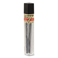 Super Hi-Polymer Lead Refills, 0.5 mm, HB, Black, 12/Tube