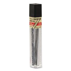 Super Hi-Polymer Lead Refills, 0.5 mm, 2B, Black, 12/Tube