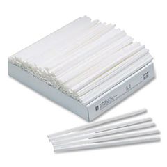 Slide 'N Grip Binding Bars, 40-Sheet Capacity, 11" x 0.25", White, 100/Box