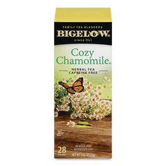 Single Flavor Tea, Cozy Chamomile, 28 Bags/Box