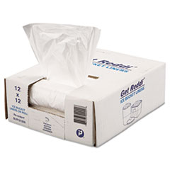 Ice Bucket Liner Bags, 96 oz, 12" x 12", Clear, 1,000/Carton