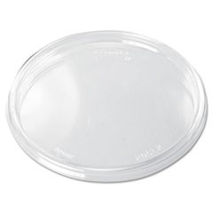 Plastic Lids, 6-32oz Cups, Clear, 100/Sleeve, 10 Sleeves/Carton