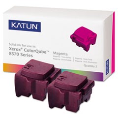 39397 Compatible 108R00927 Solid Ink Stick, Magenta, 2/BX