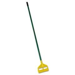 Invader Side-Gate Wet-Mop Handle, 60", Green, Fiberglass