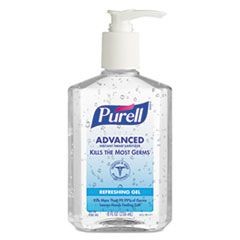 PURELL HAND SANITIZER 8oz PUMP 12/CS