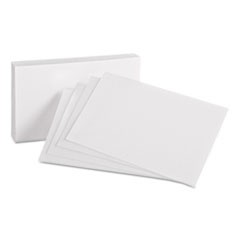 CARD,INDEX,PLAIN,4X6,WHT