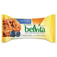 belVita Breakfast Biscuits, Blueberry, 1.76 oz Pack