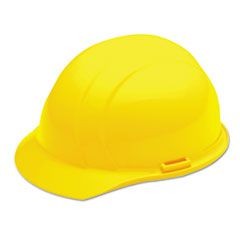8415009353140, SKILCRAFT Safety Helmets, Front Brim, 4-Point Slide Lock Suspension, One Size Fits Most (6.5 to 8), Yellow