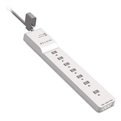 Home Series SurgeMaster Surge Protector, 7 Outlets, 6 ft Cord, 2320 Joules