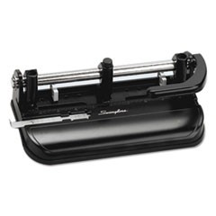 32-Sheet Lever Handle Heavy-Duty Two- to Seven-Hole Punch, 9/32