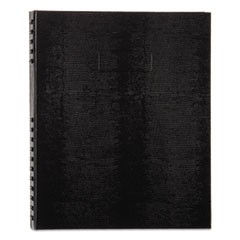 NotePro Notebook, 1-Subject, Medium/College Rule, Black Cover, (100) 11 x 8.5 Sheets