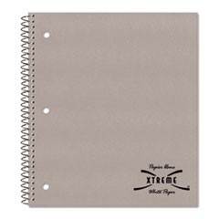 Single-Subject Wirebound Notebooks, Medium/College Rule, Randomly Assorted Kraft Covers, (80) 11 x 8.88 Sheets