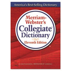 Merriam-Websters Collegiate Dictionary, 11th Edition, Hardcover, 1,664 Pages