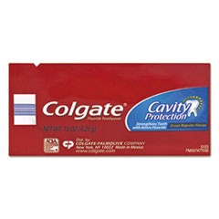 Cavity Protection Toothpaste, Regular Flavor, 0.15 oz Sachet, 1,000/Carton