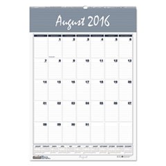 Recycled Bar Harbor Academic Monthly Wall Calendar, 22 x 31 1/4, 2016-2017