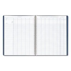 Class Book, Embossed Leather-Like Cover, 11 x 8-1/2, Blue