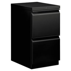 Mobile Pedestal File, File/File, 15 x 20 x 28, Black