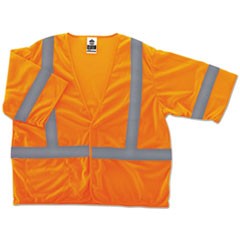 GloWear 8310HL Type R Class 3 Economy Mesh Vest, 2X-Large to 3X-Large, Lime